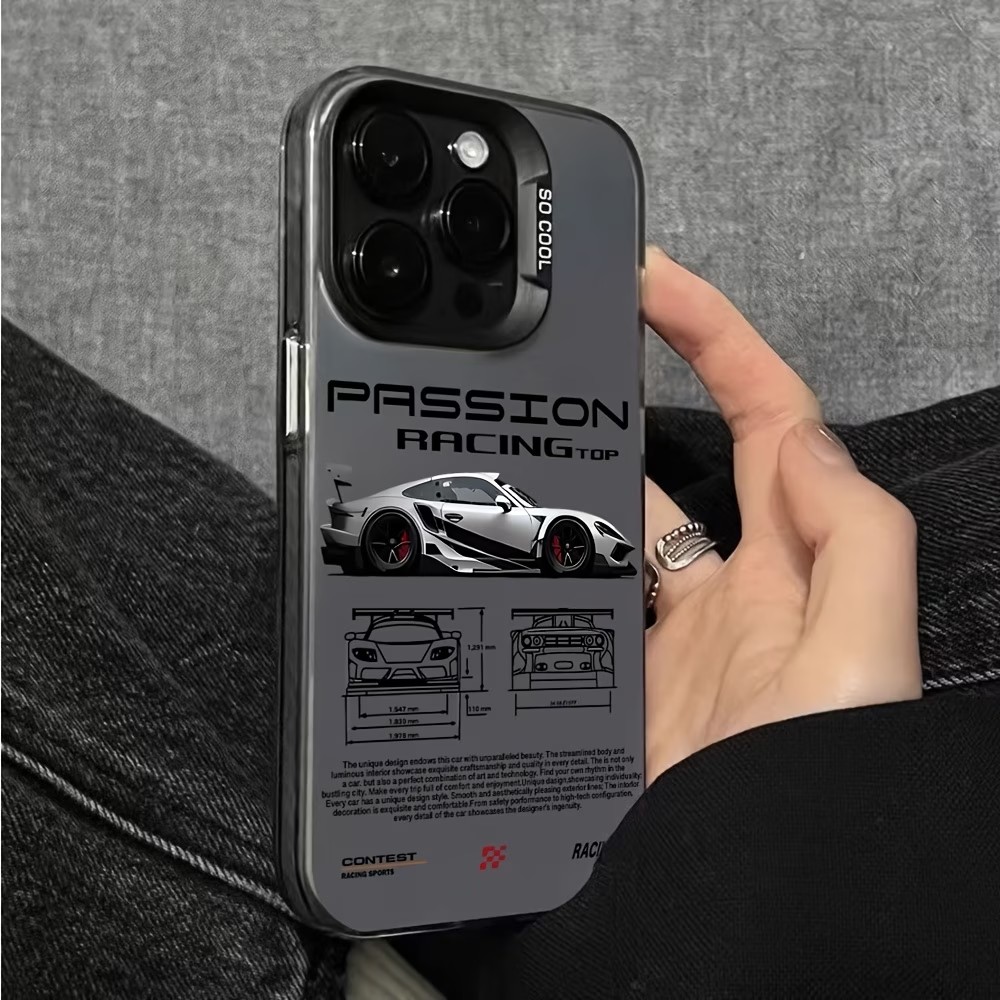 Mini Pc Case - Coque de téléphone style course cool