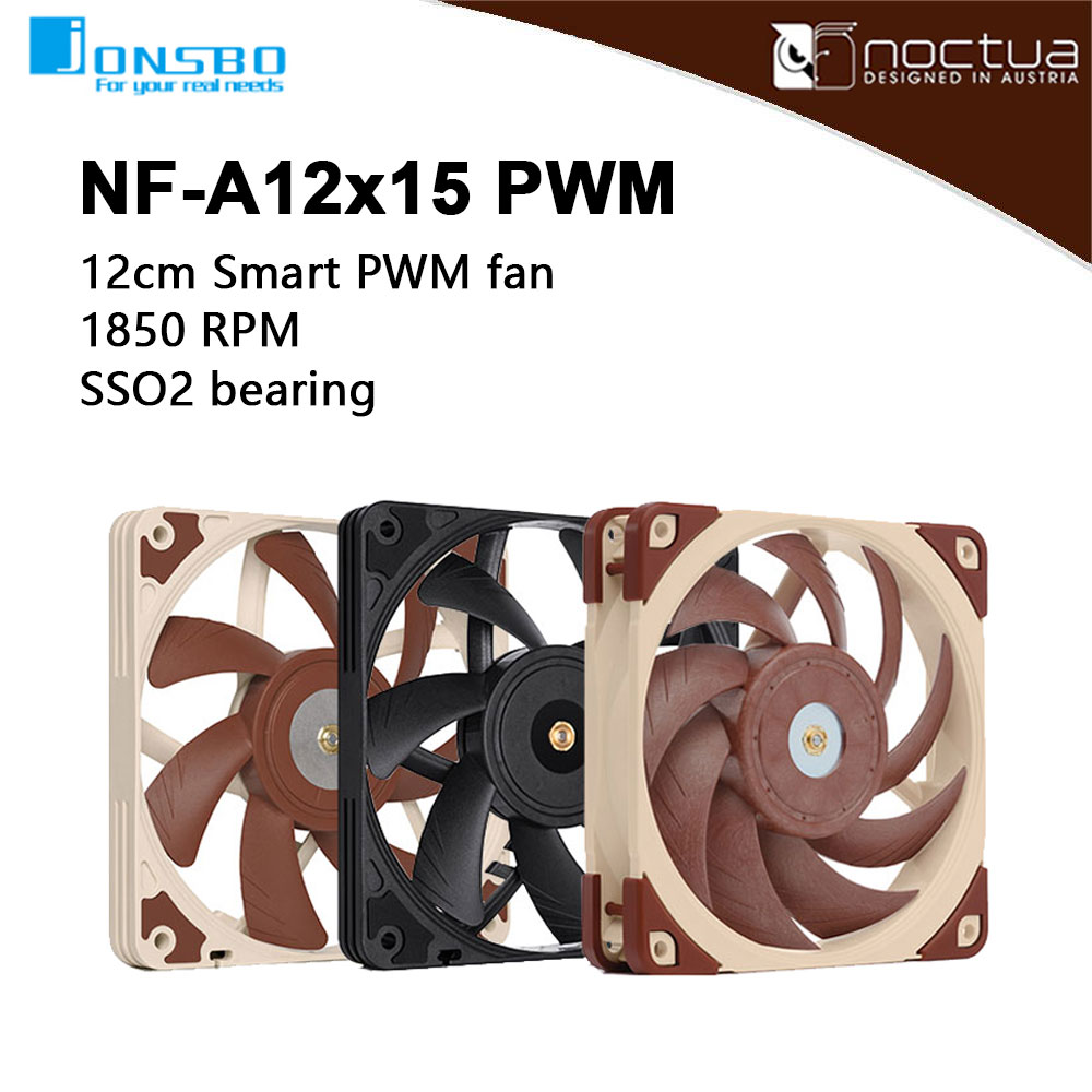 Case Fan Controller - Noctua NF-A12x15 PWM Dnomax. black.swap 120mm