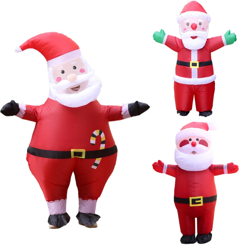 Case Fans - Costume gonflable de Père Noël pour