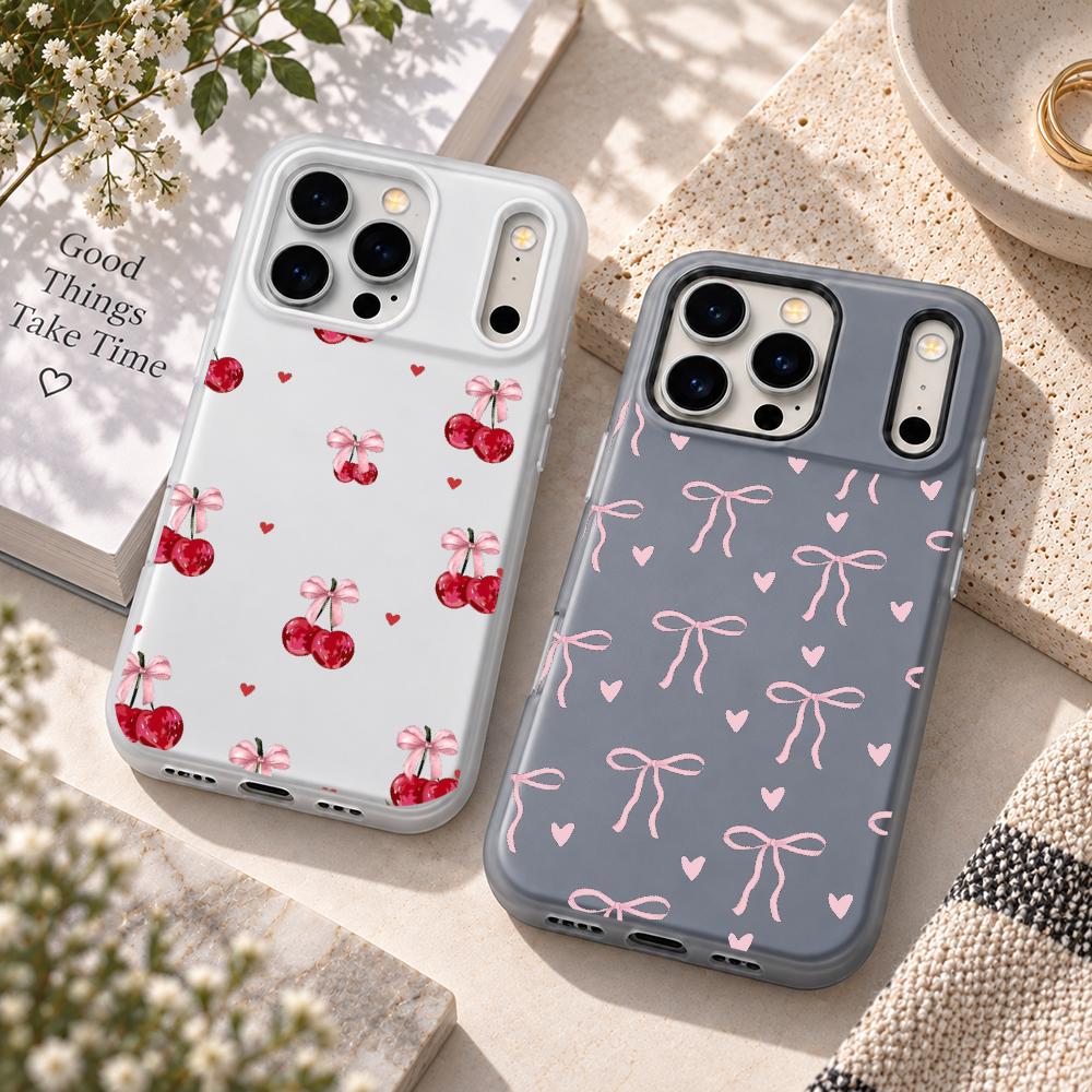 Coque de téléphone avec nœud e - Matte Pc Case avis et prix
